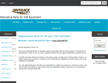 Tablet Screenshot of ontrackmachinery.com